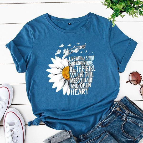 women's t-shirt sunflower butterfly graphic t shirts for women cotton short sleeve tee female shirt summer casual print clothes girl g, White
women's t-shirt sunflower butterfly graphic t shirts for women cotton short sleeve tee female shirt summer casual print clothes girl g, White