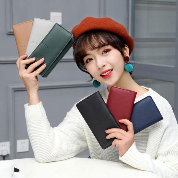 wallets women fashion lady wristlet handbags long money bag zipper coin purse cards id holder clutch woman wallet burse notecase, Red;black
wallets women fashion lady wristlet handbags long money bag zipper coin purse cards id holder clutch woman wallet burse notecase, Red;black