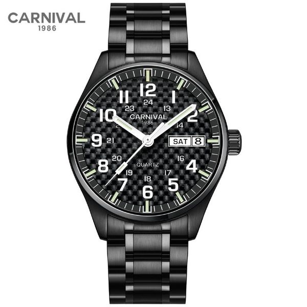 wristwatches relogio masculino carnival men quartz wrist watch mens fashion carbon fiber luminous waterproof military clock 202, Slivery;brown
wristwatches relogio masculino carnival men quartz wrist watch mens fashion carbon fiber luminous waterproof military clock 202, Slivery;brown