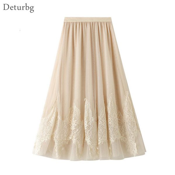 casual dresses women's elegant 3 layers a-line tulle skirt korean female high waist lace patchwork mesh midi long skirts fall wint, Black;gray
casual dresses women's elegant 3 layers a-line tulle skirt korean female high waist lace patchwork mesh midi long skirts fall wint, Black;gray