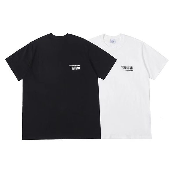 men's t-shirts 2021ss vetements limited edition men's vtm collar tag big size, White;black
men's t-shirts 2021ss vetements limited edition men's vtm collar tag big size, White;black