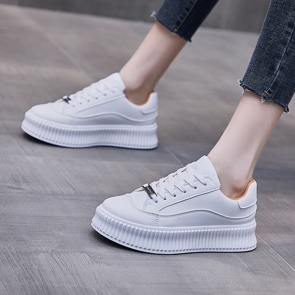 athletic fashion white shoes thick bottom board sports sneakers trendy women's casual trainers outdoor jogging walking size 36-40
athletic fashion white shoes thick bottom board sports sneakers trendy women's casual trainers outdoor jogging walking size 36-40