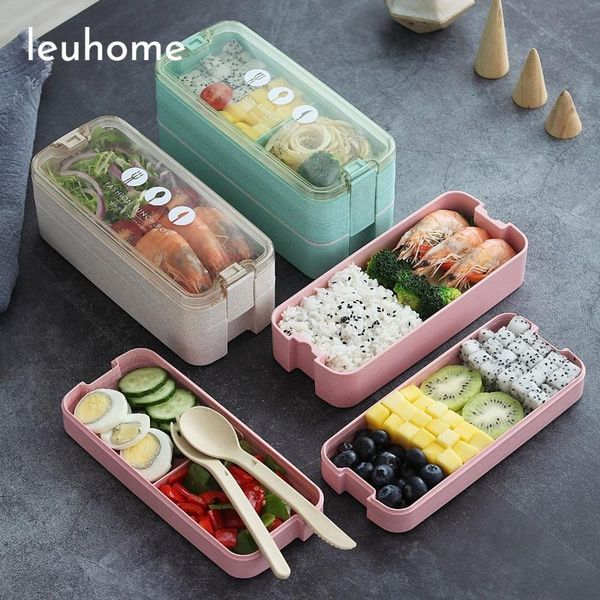 dinnerware sets 1100/800ml healthy material lunch box 3 layer wheat straw bento boxes microwave storage containers for kids
dinnerware sets 1100/800ml healthy material lunch box 3 layer wheat straw bento boxes microwave storage containers for kids