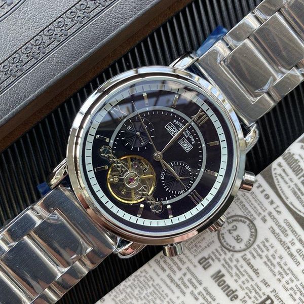 wristwatches automatic mechanical men watch silver blue stainless steel transparent sapphire glass glide watches, Slivery;brown
wristwatches automatic mechanical men watch silver blue stainless steel transparent sapphire glass glide watches, Slivery;brown