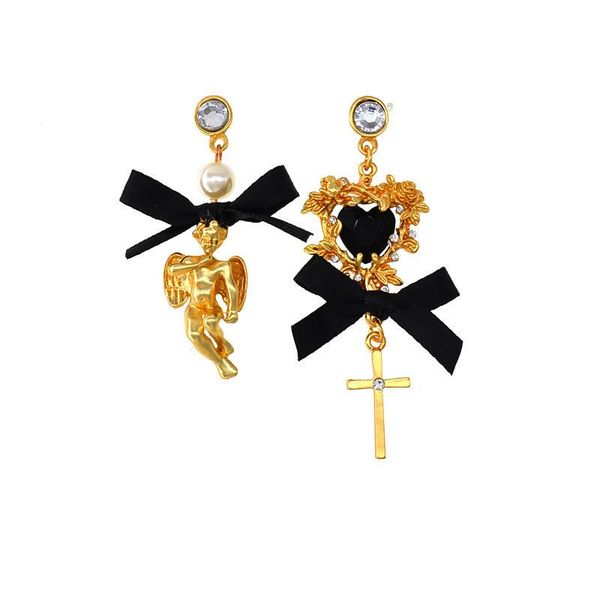 baroque cupid key bow pendant earrings vintage gilded matte metal girl fashion elegant italian trend women accessories dangle & chandelier, Silver
baroque cupid key bow pendant earrings vintage gilded matte metal girl fashion elegant italian trend women accessories dangle & chandelier, Silver