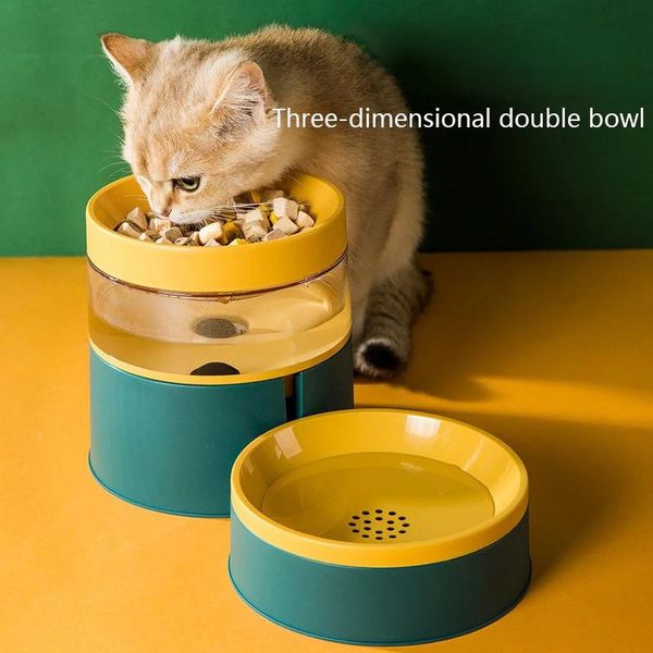 cat bowls & feeders 2021 pet bowl automatic feeder dog food with water fountain double layer drinking raised stand dish for cats
cat bowls & feeders 2021 pet bowl automatic feeder dog food with water fountain double layer drinking raised stand dish for cats