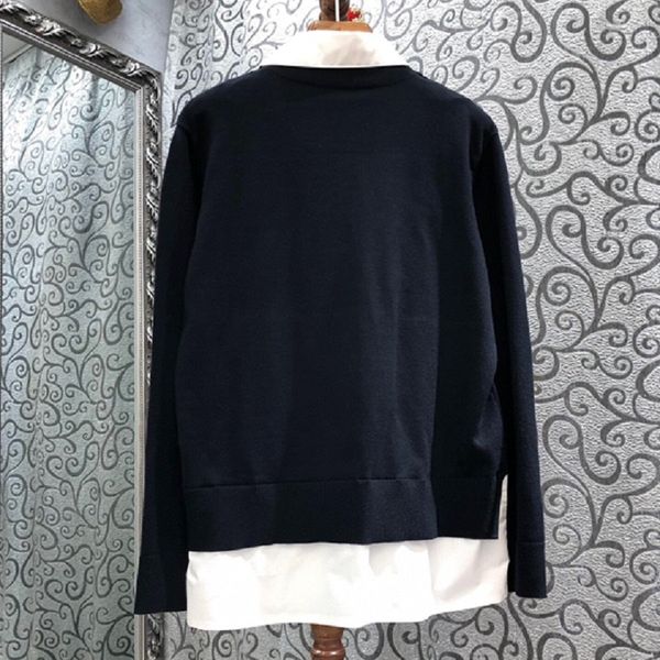 knits korean fashion style women white turn-down collar patchwork long sleeve casual black knitted sweaters ladies pullovers
knits korean fashion style women white turn-down collar patchwork long sleeve casual black knitted sweaters ladies pullovers