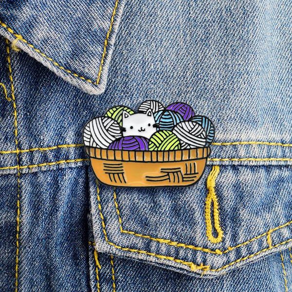 pins, brooches cartoon wool cluster cat enamel pin badge on backpack lovely brooch pins for clothes broche women girls gift, Gray
pins, brooches cartoon wool cluster cat enamel pin badge on backpack lovely brooch pins for clothes broche women girls gift, Gray