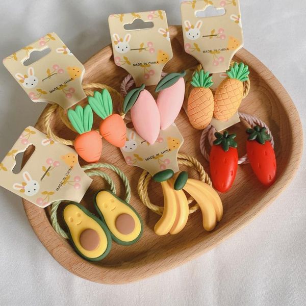 children cute cartoon fresh fruit elastic hair bands girls baby lovely rubber gift kids accessories, Slivery;white
children cute cartoon fresh fruit elastic hair bands girls baby lovely rubber gift kids accessories, Slivery;white