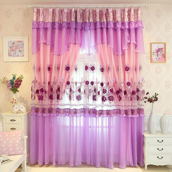 curtain & drapes high-quality wedding purple rose flower embroidered double layer tulle princess bedroom curtains for living room
curtain & drapes high-quality wedding purple rose flower embroidered double layer tulle princess bedroom curtains for living room