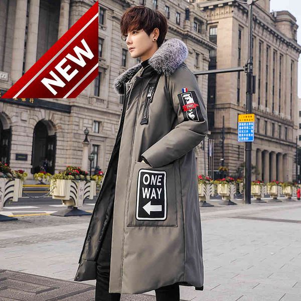 kuyomens brand winter warm down jacket men casual business long thick hooded windbreaker coat solid fashion parkas, Black
kuyomens brand winter warm down jacket men casual business long thick hooded windbreaker coat solid fashion parkas, Black