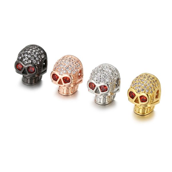 lifelike retro design micro pave cz skull charm beads for bracelet making, Bronze;silver
lifelike retro design micro pave cz skull charm beads for bracelet making, Bronze;silver