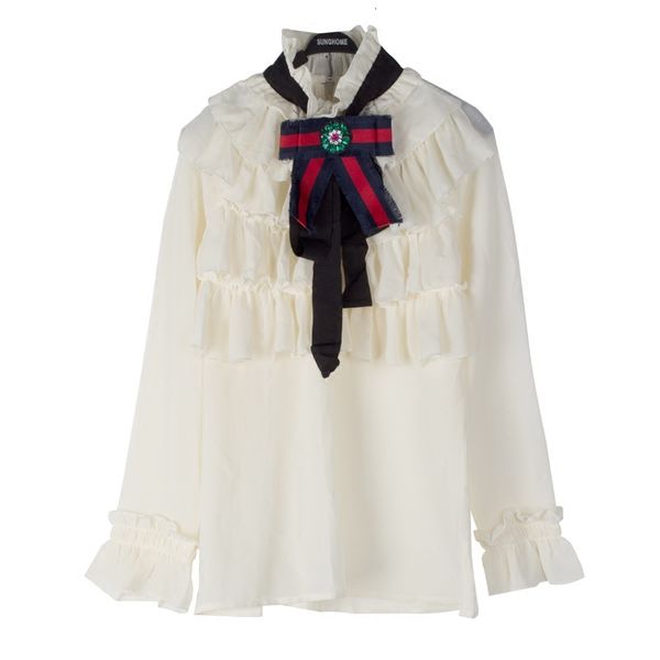 skirt rsystal bowknot female blouse winter runway designer white blouses sleeveless shirts, Black
skirt rsystal bowknot female blouse winter runway designer white blouses sleeveless shirts, Black