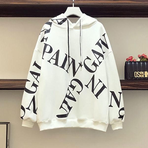 hoodies autumn korea fashion women long sleeve loose casual pullovers letter print hooded hoodie big size femme hoody s32 jbfe, Black
hoodies autumn korea fashion women long sleeve loose casual pullovers letter print hooded hoodie big size femme hoody s32 jbfe, Black