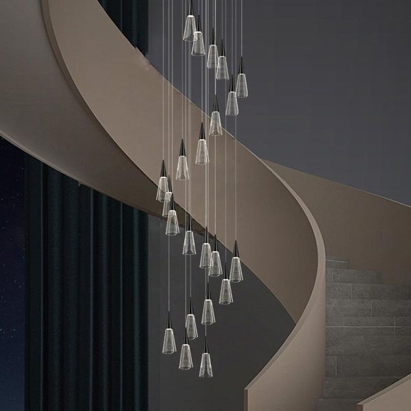 chandeliers led chandelier modern gold / black turning staircase long pendant lamp duplex building villa loft adjustable hanging light
chandeliers led chandelier modern gold / black turning staircase long pendant lamp duplex building villa loft adjustable hanging light