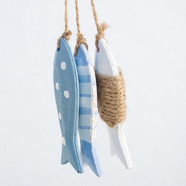 decorative objects & figurines mediterranean creative nautical wooden fish pendant room decor string wall hanging art shooting props f19b
decorative objects & figurines mediterranean creative nautical wooden fish pendant room decor string wall hanging art shooting props f19b