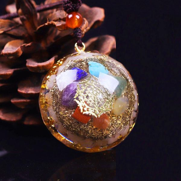 luminous orgone pendant rainbow crystal stones chakra reiki healing energy generator emf radiation protection orgonite necklace necklaces, Silver
luminous orgone pendant rainbow crystal stones chakra reiki healing energy generator emf radiation protection orgonite necklace necklaces, Silver
