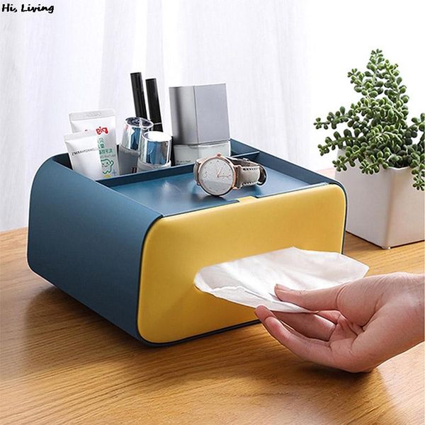 tissue boxes & napkins storage box napkin holder multifunctional sundries ontainer living room stationery organizer for home office
tissue boxes & napkins storage box napkin holder multifunctional sundries ontainer living room stationery organizer for home office