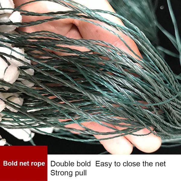 white single layer fishing cage shrimp net portable crawfish fish line folding fishnet durable practical accessories
white single layer fishing cage shrimp net portable crawfish fish line folding fishnet durable practical accessories