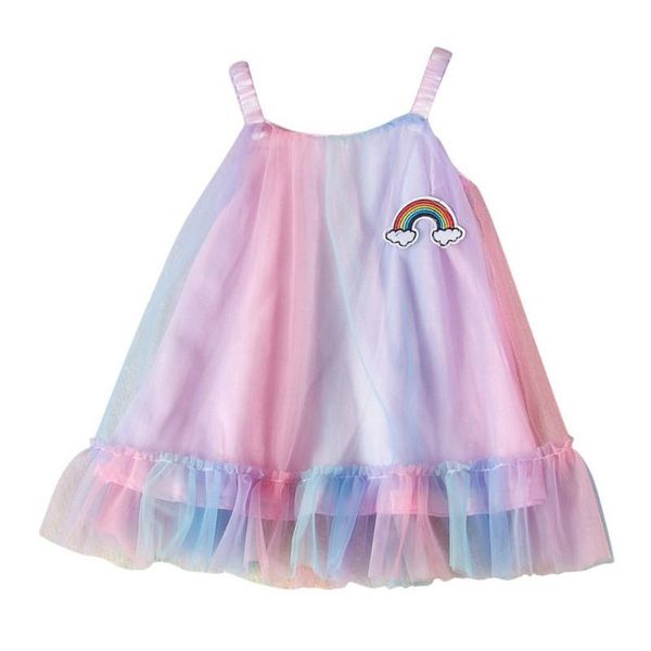 girl's dresses girl skirt rainbow gauze color princess dress fashion trend 2021, Red;yellow
girl's dresses girl skirt rainbow gauze color princess dress fashion trend 2021, Red;yellow