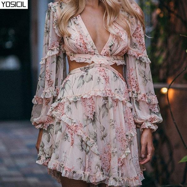 women one shoulder dresses 2021 a floral print elegant party dress boho long sleeve casual ruffles, Black;gray
women one shoulder dresses 2021 a floral print elegant party dress boho long sleeve casual ruffles, Black;gray