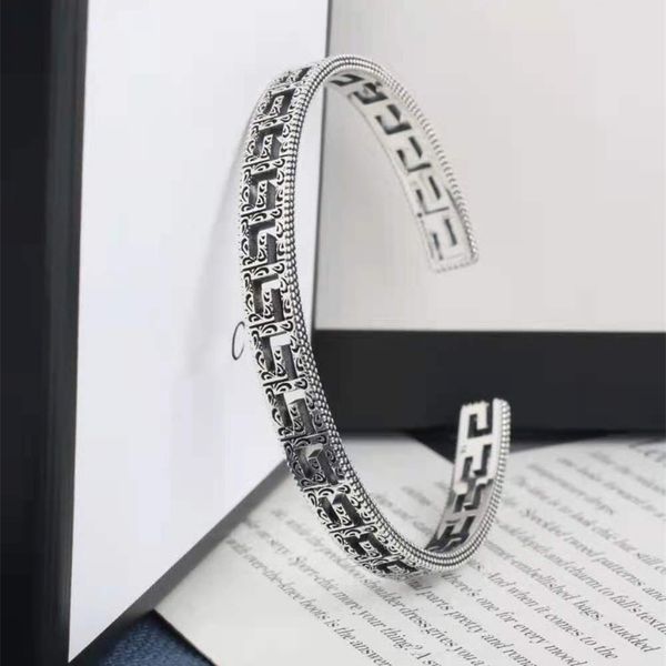 ancient hollow out bracelet thai silver carved pattern men's and women's punk bracelets, Black
ancient hollow out bracelet thai silver carved pattern men's and women's punk bracelets, Black