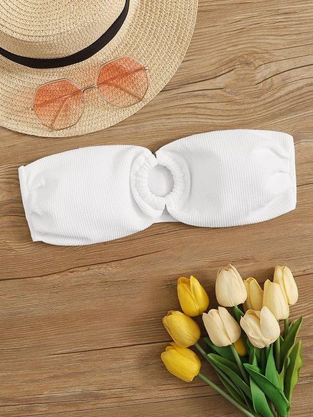 two-piece suits bikini 2021 solid european and american band ring ladies swimming women bathing suit
two-piece suits bikini 2021 solid european and american band ring ladies swimming women bathing suit