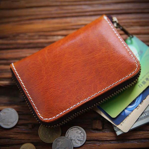 genuine leather wallet for men male vintage handmade men's short small zipper purse card holder money bag with coin pocket wallets, Red;black
genuine leather wallet for men male vintage handmade men's short small zipper purse card holder money bag with coin pocket wallets, Red;black