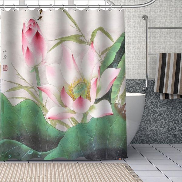 shower curtains lotus waterproof fabric bathroom decoration supply washable bath and curtain custom
shower curtains lotus waterproof fabric bathroom decoration supply washable bath and curtain custom