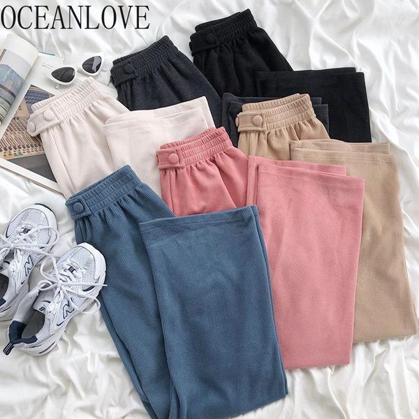wide leg woman pants elastic high waist korean style trousers solid vintage loose spring autumn mujer pantalones 19387 women's & capris, Black;white
wide leg woman pants elastic high waist korean style trousers solid vintage loose spring autumn mujer pantalones 19387 women's & capris, Black;white