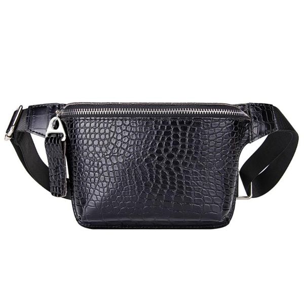casual waist bag for women alligator leather fanny pack phone pouch chest packs ladies wide strap belt female crossbody flap bags
casual waist bag for women alligator leather fanny pack phone pouch chest packs ladies wide strap belt female crossbody flap bags