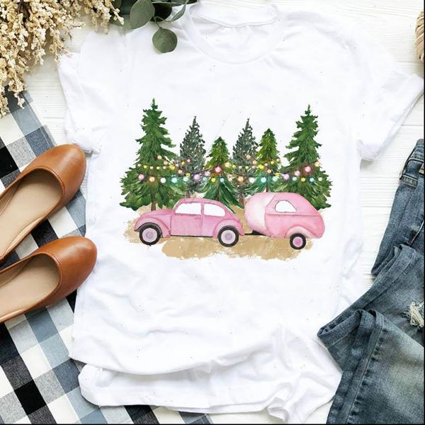 women lady t shirt light truck tree 90s year autumn winter merry christmas tshirt female graphic clothes tee, White
women lady t shirt light truck tree 90s year autumn winter merry christmas tshirt female graphic clothes tee, White