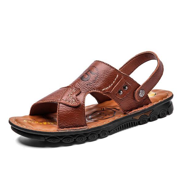 2021 men slippers summer beach casual men sandals slippers leather genuine outdoor sandals comfortable big size, Black
2021 men slippers summer beach casual men sandals slippers leather genuine outdoor sandals comfortable big size, Black