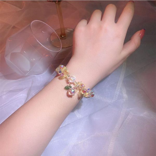 charm bracelets cute luxury fairy crystal bracelet for womens high qaulity birthday gifts korean fresh grils bling wristband banquet casual, Golden;silver
charm bracelets cute luxury fairy crystal bracelet for womens high qaulity birthday gifts korean fresh grils bling wristband banquet casual, Golden;silver