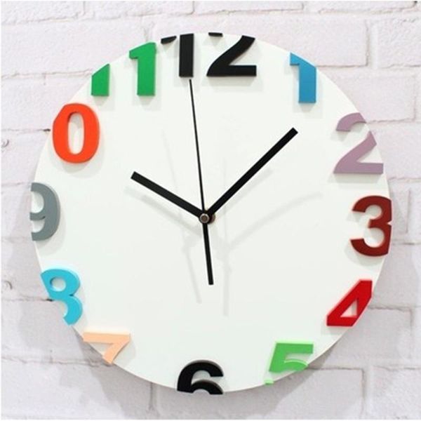 wall clocks 1 pc clock fashionable contracted style stereo number hangs originality rural modern elegant creative
wall clocks 1 pc clock fashionable contracted style stereo number hangs originality rural modern elegant creative