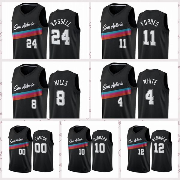2021 vintage men retro basketball jersey mills aldridge vassell shirts forbes demar derozan derrick breathable black blue white size s-2xl, Black;red
2021 vintage men retro basketball jersey mills aldridge vassell shirts forbes demar derozan derrick breathable black blue white size s-2xl, Black;red