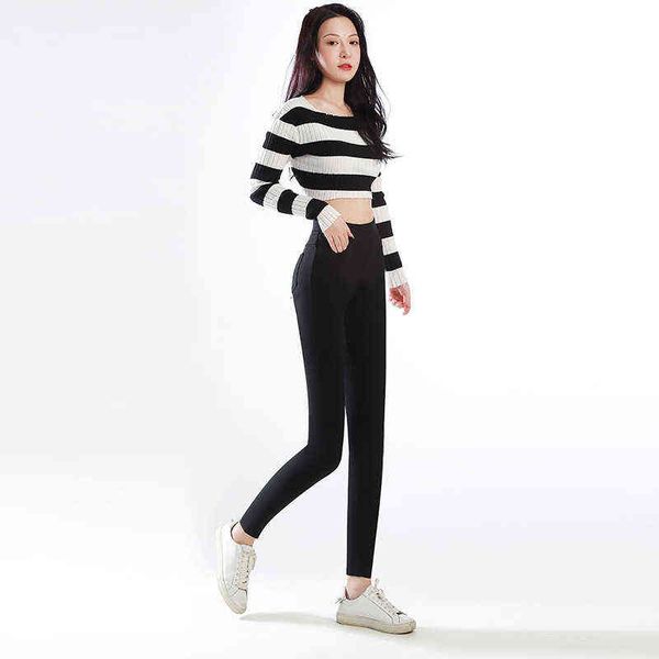 women's leggings autumn and winter black magic pant's high waist large size plush thickened wear elastic slim legging
women's leggings autumn and winter black magic pant's high waist large size plush thickened wear elastic slim legging