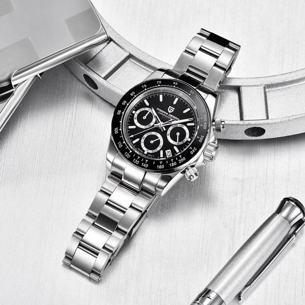 wristwatches 2021 pagani design high-end mens watches quartz wrist watch men sports chronograph japan vk63 reloj hombre, Slivery;brown
wristwatches 2021 pagani design high-end mens watches quartz wrist watch men sports chronograph japan vk63 reloj hombre, Slivery;brown
