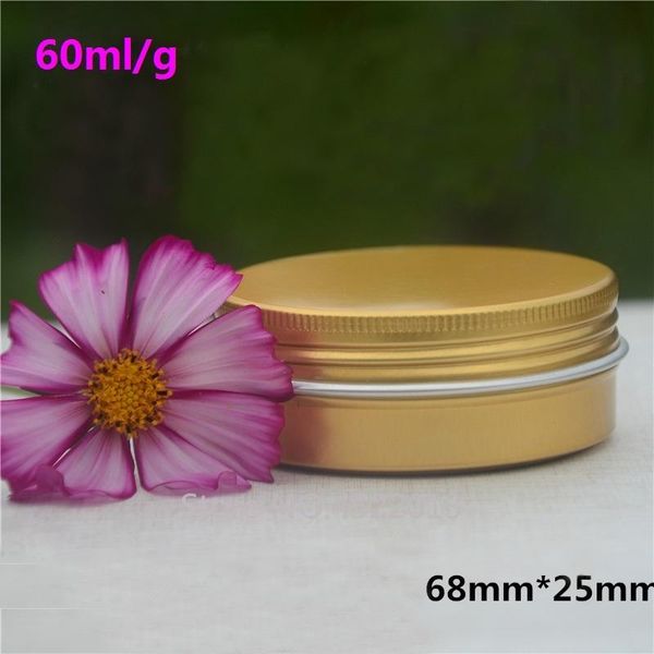 storage bottles & jars 60ml 60g empty gold elegant aluminum cosmetic cream jar, round portable travel mask refillable pot, soap
storage bottles & jars 60ml 60g empty gold elegant aluminum cosmetic cream jar, round portable travel mask refillable pot, soap
