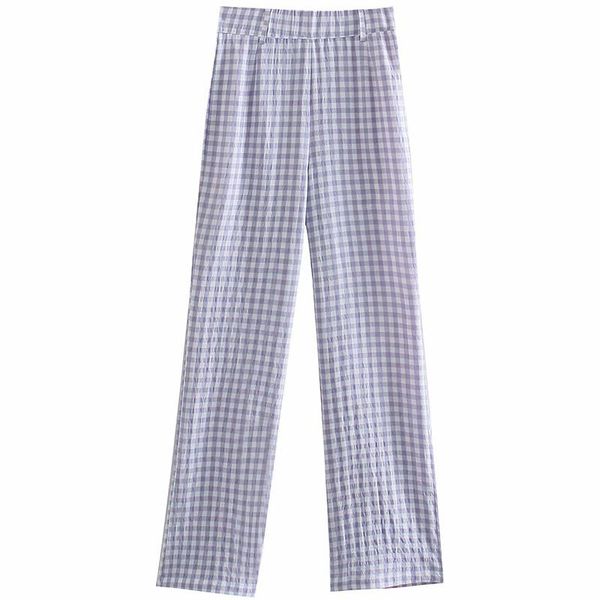 women's pants & capris zhenbaili checked trousers summer elastic high waist women plaid streetwear casual straight long female bottoms, Black;white
women's pants & capris zhenbaili checked trousers summer elastic high waist women plaid streetwear casual straight long female bottoms, Black;white