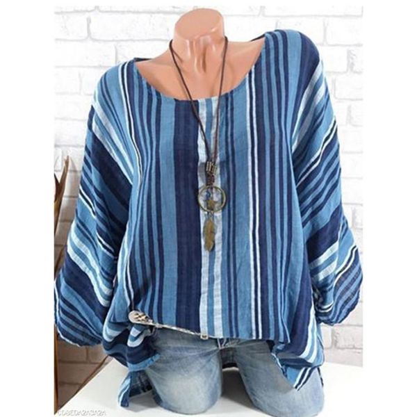 vestidos summer blouse batwing sleeve round neck women plus size big striped casual female clothing women's blouses & shirts, White
vestidos summer blouse batwing sleeve round neck women plus size big striped casual female clothing women's blouses & shirts, White