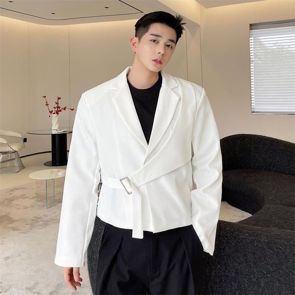 men's suits & blazers suit coat spring and autumn european american fried street lock casual versatile loose large size, White;black
men's suits & blazers suit coat spring and autumn european american fried street lock casual versatile loose large size, White;black