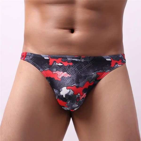 underpants men briefs print underwear thong bikini gay breathable male panties lycra camouflage jockstrap, Black;white
underpants men briefs print underwear thong bikini gay breathable male panties lycra camouflage jockstrap, Black;white