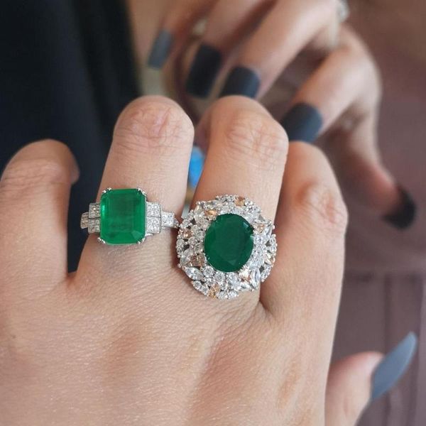 cluster rings discount sale 2021 vintage women 925 sterling silver and created emerald cubic zircon stone ring party jewelry, Golden;silver
cluster rings discount sale 2021 vintage women 925 sterling silver and created emerald cubic zircon stone ring party jewelry, Golden;silver