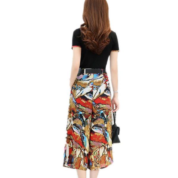 two piece dress fashion summer 2021 women's casual size suit floral chiffon child temperament wide leg pants female yxr271, White
two piece dress fashion summer 2021 women's casual size suit floral chiffon child temperament wide leg pants female yxr271, White