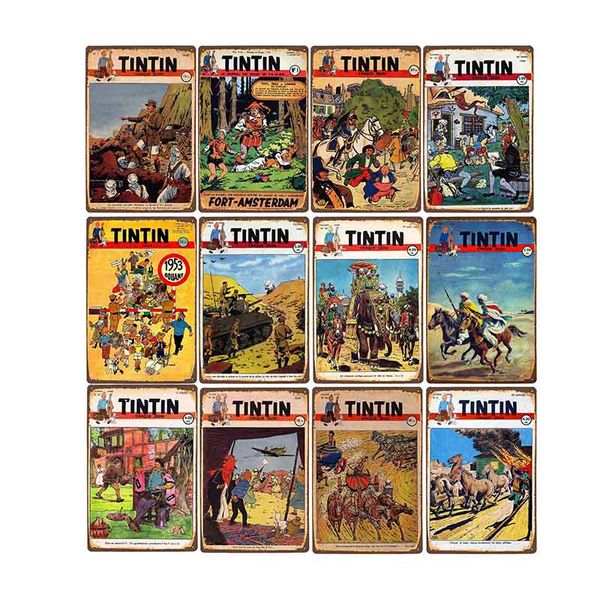 the adventures of tintin metal sign vintage tin poster retro bar pub cafe wall plates home decor 20x30cm dropshipping
the adventures of tintin metal sign vintage tin poster retro bar pub cafe wall plates home decor 20x30cm dropshipping