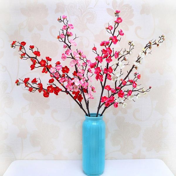 artificial cherry flower spring plum blossom branch simulation silk fake home wedding party decor flowers decorative & wreaths
artificial cherry flower spring plum blossom branch simulation silk fake home wedding party decor flowers decorative & wreaths