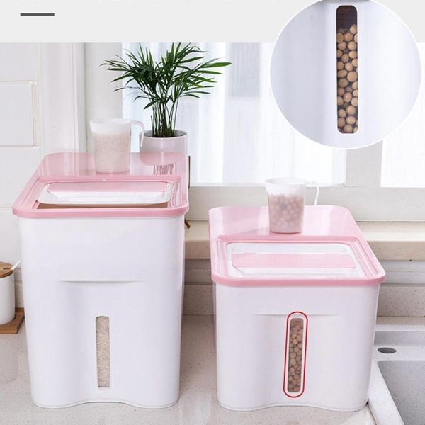 storage bottles & jars two size plastic cereal dispenser box kitchen grain organizer container rice
storage bottles & jars two size plastic cereal dispenser box kitchen grain organizer container rice