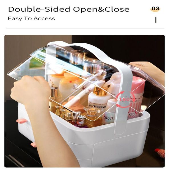 storage boxes & bins makeup dustproof cosmetics box rack deskskin care products lipstick beauty drawer
storage boxes & bins makeup dustproof cosmetics box rack deskskin care products lipstick beauty drawer