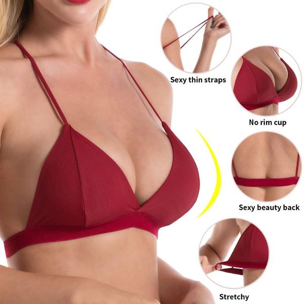 bras bra bralette push up lingerie strapless women bh invisible underwear brassiere crop, Red;black
bras bra bralette push up lingerie strapless women bh invisible underwear brassiere crop, Red;black
